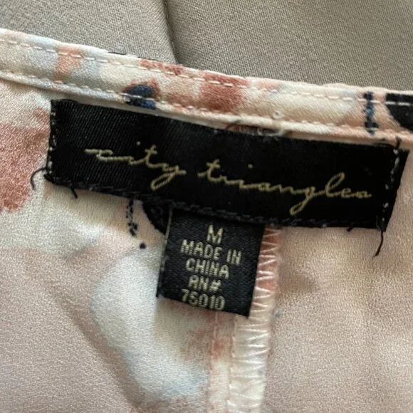 city triangles Floral Long Sleeve Midi Dress - Picture 2 of 3